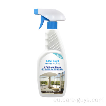 Etiketa pribatua Glass Cleaner Leiho garbiketa spray